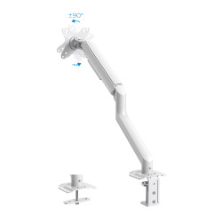 TooQ DB4032TNR-W DB4032TNR-W, Abrazadera/Atornillado, 9 kg, 43,2 cm (17"), 81,3 cm (32"), 100 x 100 mm, Blanco 2