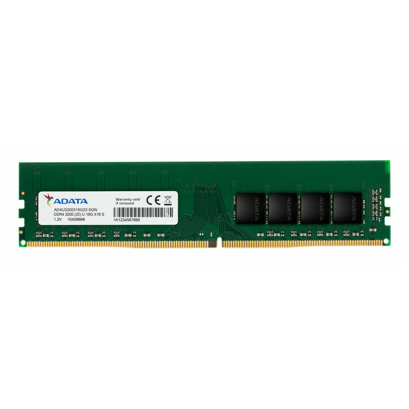 ADATA AD4U320016G22-SGN Premier , 16 GB, 1 x 16 GB, DDR4, 3200 MHz, 288-pin DIMM