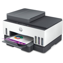 HP 28C02A Smart Tank 7605 Inalámbrico All-in-One Color Impresora, Impresión a doble cara; Copiadora y escáner, Inyección de 2