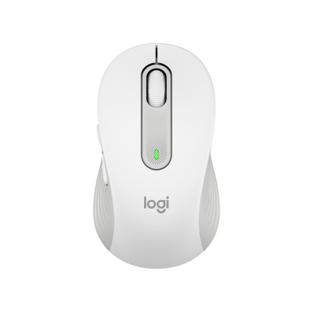 Logitech 910-006255 Signature M650, mano derecha, Óptico, Bluetooth, 4000 DPI, Blanco