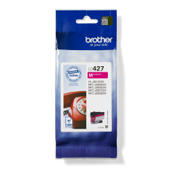 Brother LC427M LC-427M, Rendimiento estándar, Magenta, Tinta a base de pigmentos, 1 pieza(s), 1500 páginas, Pack individual