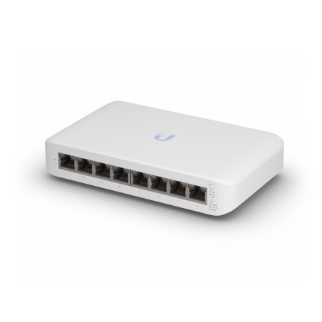 Ubiquiti USW-LITE-8-POE UniFi Switch Lite 8 PoE, Gestionado, L2, Gigabit Ethernet (10/100/1000), Energía sobre Ethernet (PoE),