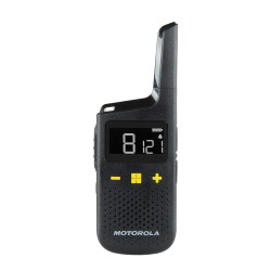 Motorola D3P01611BDLMAW XT185, Banda PMR (Radio móvil profesional), 16 canales, 446.00625 - 446.19375 MHz, 8000 m, 24 h, 136 mm