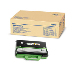 Brother WT-223CL WT-223CL, Colector de tóner usado, Negro, Verde, 1 pieza(s)