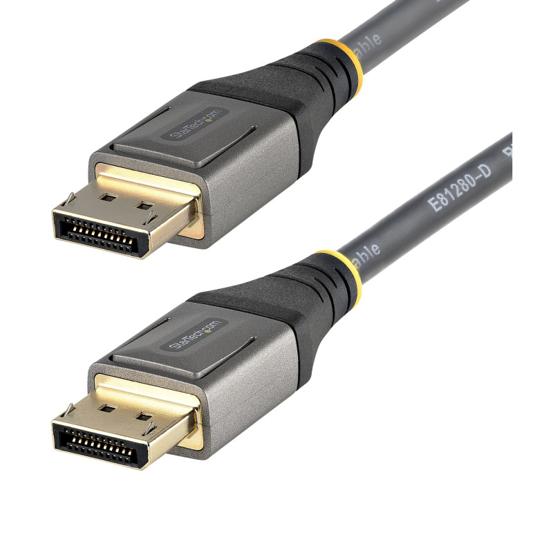 StarTech.com DP14VMM1M Cable de 1m DisplayPort 1.4 Certificado VESA - 8K de 60Hz HDR10 - Vídeo Ultra HD 4K de 120Hz - Cable DP