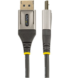 StarTech.com DP14VMM1M Cable de 1m DisplayPort 1.4 Certificado VESA - 8K de 60Hz HDR10 - Vídeo Ultra HD 4K de 120Hz - Cable DP 2