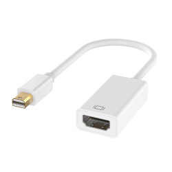 Ewent EC1451 EC1451, Mini DisplayPort, HDMI, 0,15 m, Blanco
