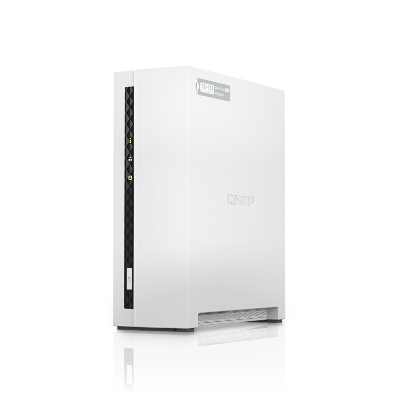 QNAP TS-133 TS-133, NAS, Torre, Cortex-A55, 2 GB, DDR4, 0 TB