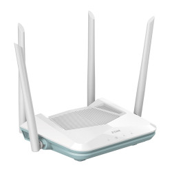 D-Link R15 R15, Wi-Fi 6 (802.11ax), Doble banda (2,4 GHz / 5 GHz), Ethernet, Blanco, Router de sobremesa 2