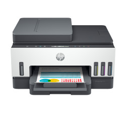 HP 28B75A Smart Tank 7305 Inalámbrico All-in-One Color Impresora, Impresión a doble cara; Copiadora y escáner, Inyección de