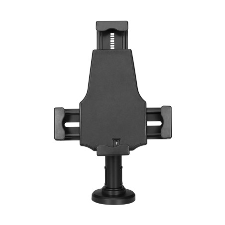 AISENS MS1P02-111 Soporte Antirobo de Sobremesa / Pared Ajustable (1 Pivote) para Tablet, Negro, Negro, 27,9 cm (11"), 20,3 cm