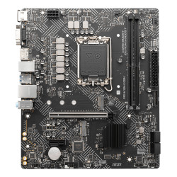 MSI PRO H610M-G DDR4 PRO H610M-G DDR4, Intel, LGA 1700, Intel® Core™ i9, LGA 1700, DDR4-SDRAM, 64 GB 2