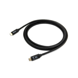 Equip 128347 128347 Cable USB 3.2 Gen 1 C a C, M/M , 2,0m, PD 60W, 5Gbps, Negro, 2 m, USB C, USB C, USB 3.2 Gen 1 (3.1 Gen 1),
