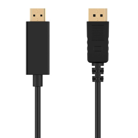 Ewent EC1431 EC1431, 1,8 m, DisplayPort, HDMI tipo A (Estándar), Macho, Macho, Derecho