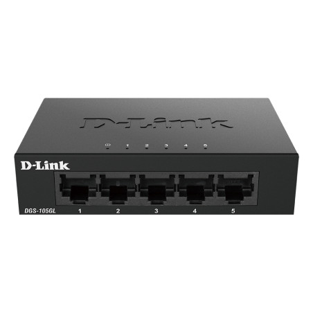 D-Link DGS-105GL/E DGS-105GL/E, No administrado, Gigabit Ethernet (10/100/1000)