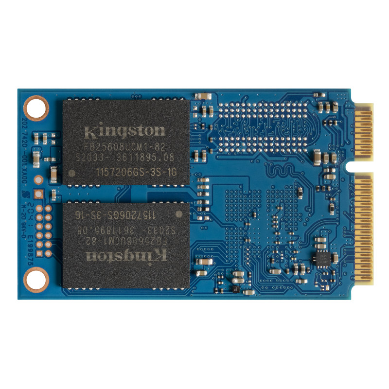 Kingston Technology SKC600MS/256G Disco SSD KC600 SATA3 mSATA de 256 G, 256 GB, mSATA, 550 MB/s, 6 Gbit/s