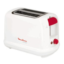 Moulinex LT160111 Principio 2, 2 rebanada(s), Blanco, 850 W