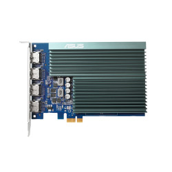 ASUS 90YV0H20-M0NA00 GT730-4H-SL-2GD5, GeForce GT 730, 2 GB, GDDR5, 5010 MHz, 3840 x 2160 Pixeles, PCI Express x1