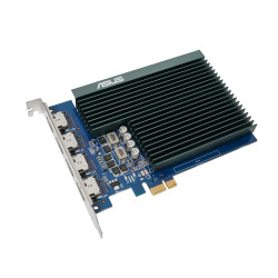 ASUS 90YV0H20-M0NA00 GT730-4H-SL-2GD5, GeForce GT 730, 2 GB, GDDR5, 5010 MHz, 3840 x 2160 Pixeles, PCI Express x1 2