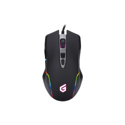 Conceptronic DJEBBEL03B DJEBBEL03B, mano derecha, Óptico, USB tipo A, 7200 DPI, Negro