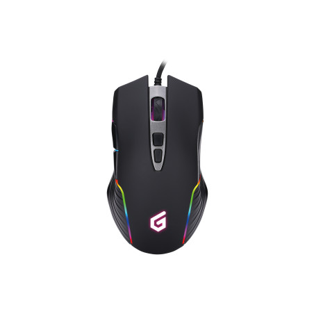 Conceptronic DJEBBEL03B DJEBBEL03B, mano derecha, Óptico, USB tipo A, 7200 DPI, Negro