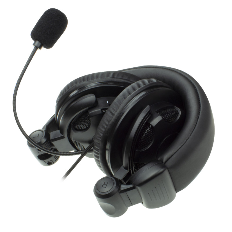Ewent EW3564 EW3564, Alámbrico, Llamadas/Música, 20 - 20000 Hz, Auriculares, Negro