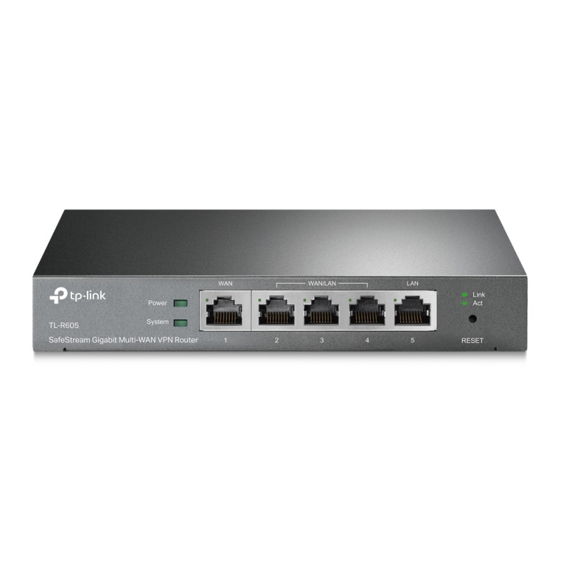 TP-Link TL-R605 TL-R605, Ethernet WAN, Gigabit Ethernet, Negro