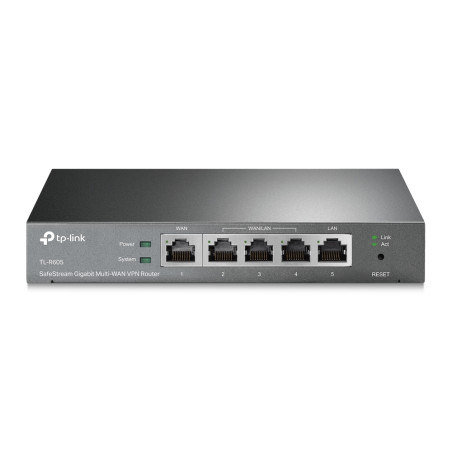 TP-Link TL-R605 TL-R605, Ethernet WAN, Gigabit Ethernet, Negro