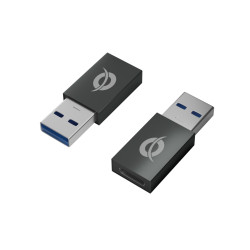 Conceptronic DONN10G DONN10G, USB A, USB C, Negro