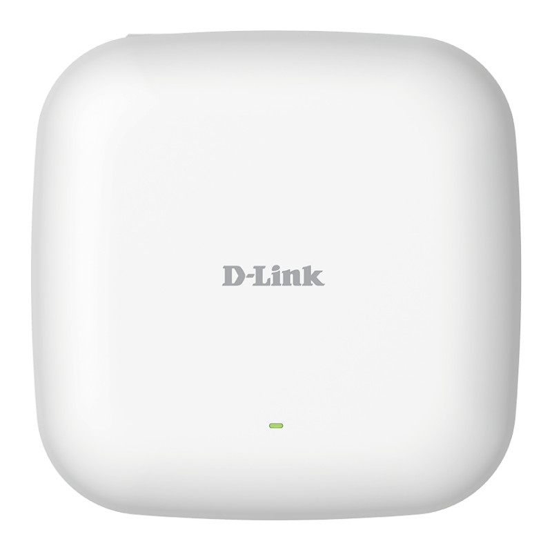 D-Link DAP-X2810 AX1800, 2,4 GHz, 5 GHz, 1800 Mbit/s, 64-bit WEP, 128-bit WEP, SSID, SSL/TLS, WPA, WPA2, WPA3, 10,100,1000