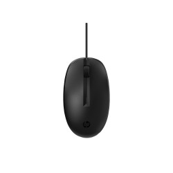 HP 265D9AA Ratón láser con cable 128, Ambidextro, Laser, USB tipo A, 1200 DPI, Negro
