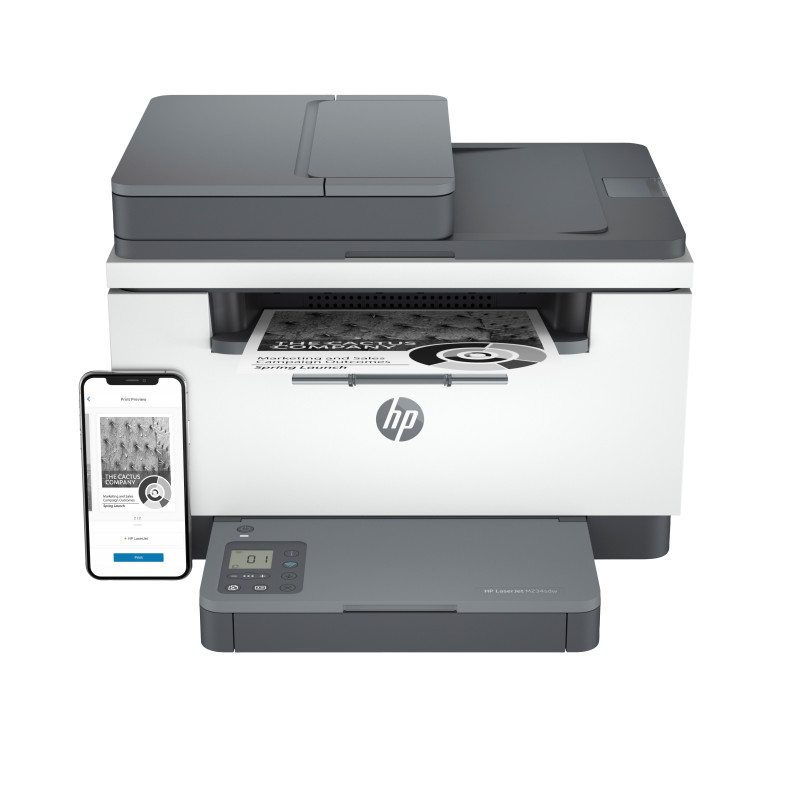 HP 6GX01F LaserJet M234sdw Inalámbrico Multifunction Blanco y negro Impresora, Fotocopiadora, escáner; Dúplex, Laser, 600 x