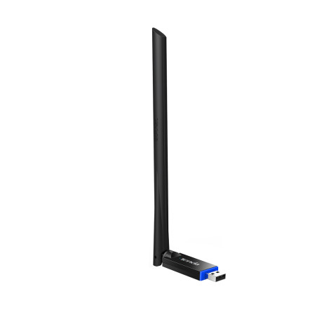 Tenda U10 U10, Inalámbrico, USB, WLAN, Wi-Fi 5 (802.11ac), 433 Mbit/s, Negro