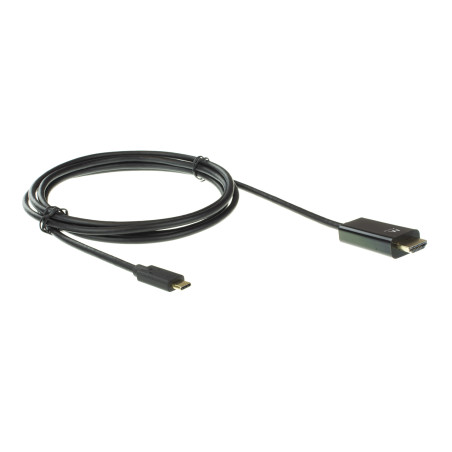 Ewent EW9824 EW9824, 2 m, USB Tipo C, HDMI tipo A (Estándar), Macho, Macho, Derecho