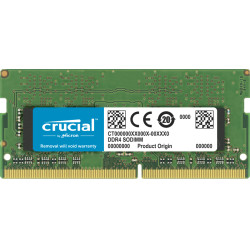 Crucial CT32G4SFD832A CT32G4SFD832A, 32 GB, 1 x 32 GB, DDR4, 3200 MHz, 260-pin SO-DIMM