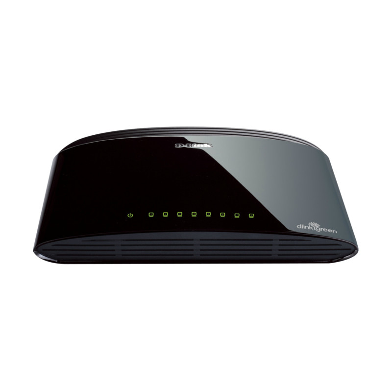 D-Link DES-1008D/E DES-1008D, No administrado, Fast Ethernet (10/100), Bidireccional completo (Full duplex)