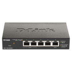 D-Link DGS-1100-05PDV2 DGS-1100-05PDV2, Gestionado, Gigabit Ethernet (10/100/1000), Bidireccional completo (Full duplex),