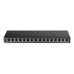 D-Link DGS-1016S DGS-1016S, No administrado, Gigabit Ethernet (10/100/1000), Bidireccional completo (Full duplex) 2