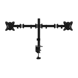 Equip 650152 650152 Soporte articulado de sobremesa para dos monitores de 13"-27, Abrazadera, 16 kg, 33 cm (13"), 68,6 cm