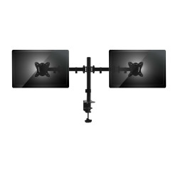Equip 650152 650152 Soporte articulado de sobremesa para dos monitores de 13"-27, Abrazadera, 16 kg, 33 cm (13"), 68,6 cm 2