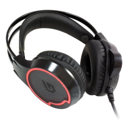 Conceptronic ATHAN01B ATHAN U1, Alámbrico, 20 - 20000 Hz, Juego, 375 g, Auriculares, Negro