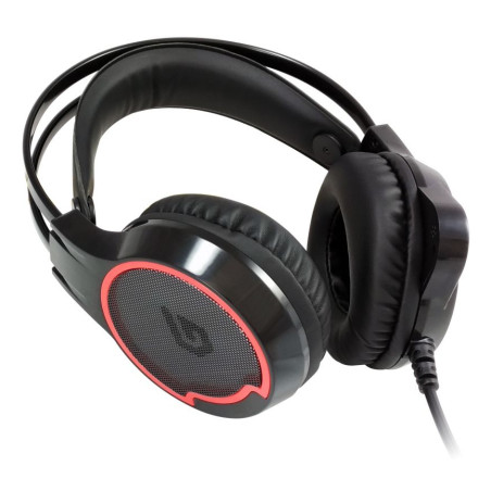 Conceptronic ATHAN01B ATHAN U1, Alámbrico, 20 - 20000 Hz, Juego, 375 g, Auriculares, Negro