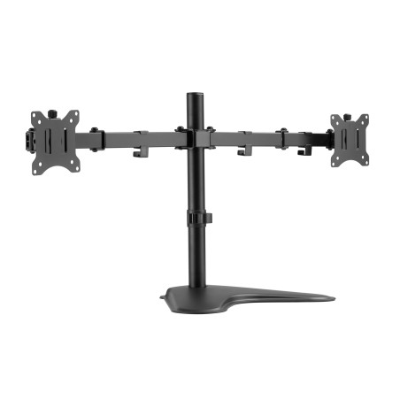 Equip 650123 Soporte de sobremesa económico para dos monitores de 17"-32, 16 kg, 43,2 cm (17"), 81,3 cm (32"), 75 x 75 mm, 100
