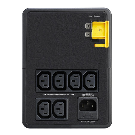APC BVX1200LI Easy UPS, Línea interactiva, 1,2 kVA, 650 W, Seno, 140 V, 300 V