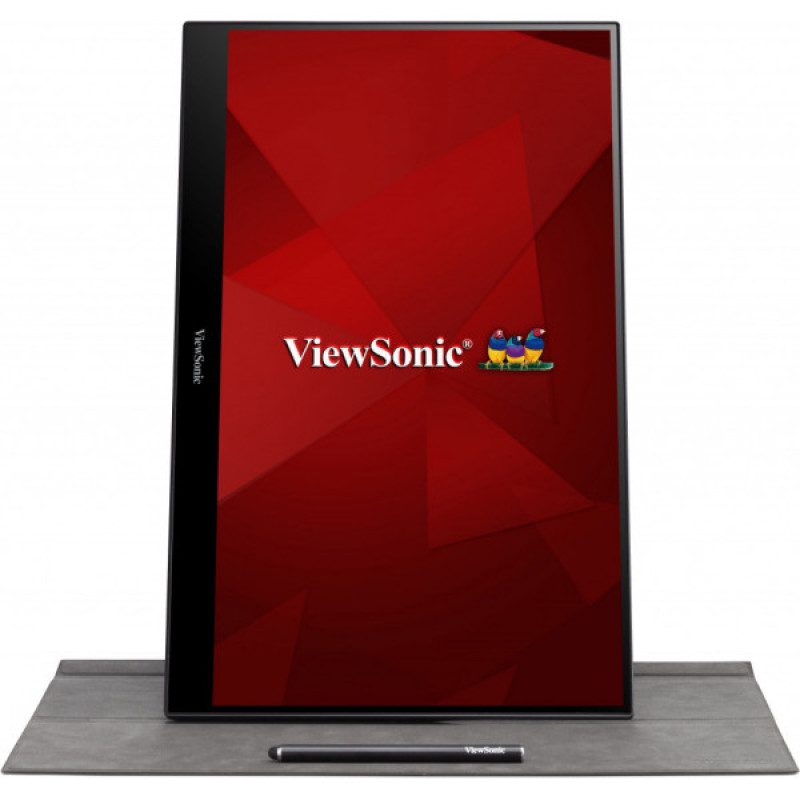Viewsonic TD1655 TD1655, 39,6 cm (15.6"), 1920 x 1080 Pixeles, Full HD, LED, 6,5 ms, Negro, Plata