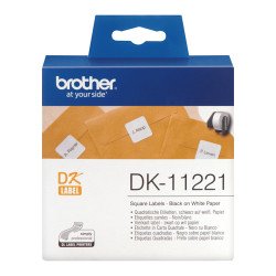 Brother DK-11221 DK-11221, Negro sobre blanco, 1000 pieza(s), DK, Blanco, Térmica directa, China 2