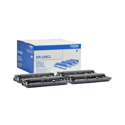 Brother DR-230CL DR-230CL, Original, HL-3040CN HL-3070CW DCP-9010CN MFC-9120CN MFC-9320CW, 15000 páginas, Impresión LED,