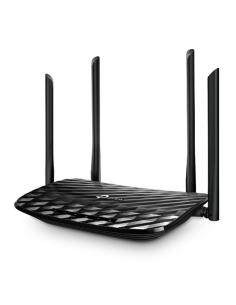 TP-Link Archer C6 router inalámbrico Gigabit Ethernet Doble banda (2,4 GHz / 5 GHz) Negro