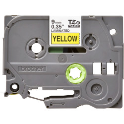 Brother TZE-621 Cinta laminada 9mm, Negro sobre amarillo, TZe, Gris, Transferencia térmica, Filipinas, 5 año(s) 2