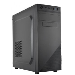 L-Link ATRIA Atria, Torre, PC, Negro, micro ATX, Plástico, Acero, Hogar / Oficina